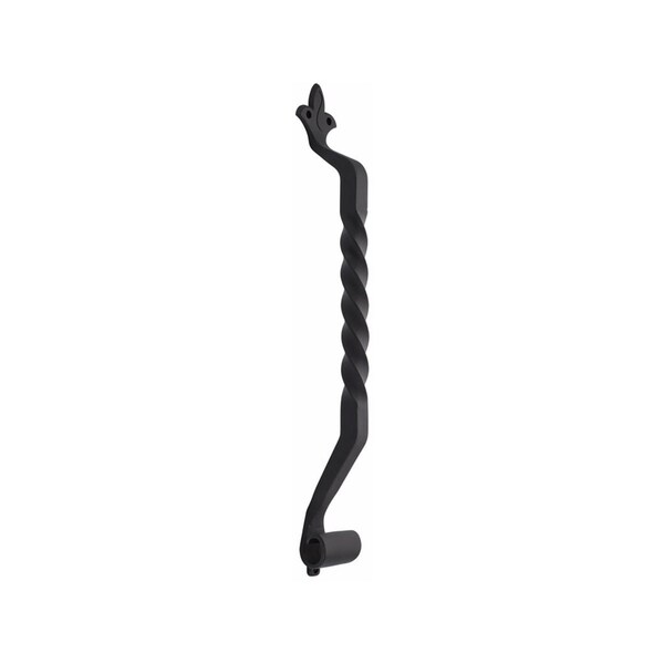 Emtek Emtek 76041FBS 24" Center to Center Wrought Steel San Carlos Pull Flat Black Steel Finish 76041FBS - main